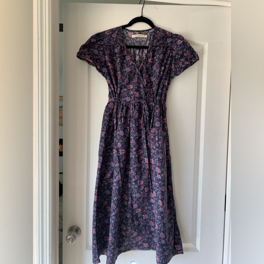 Christy Dawn, “The Simple Dawn Dress”, Blooming Pomegranate, Petite XS - Picture 3 of 7